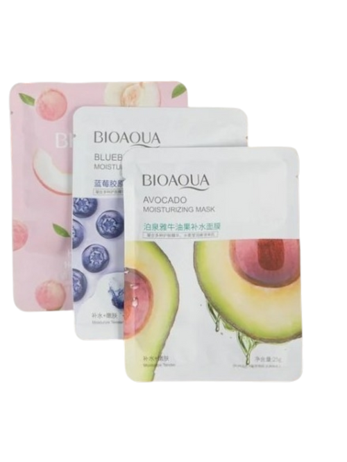 Bioaqua Assorted Moisturising Masks (3-Pack)